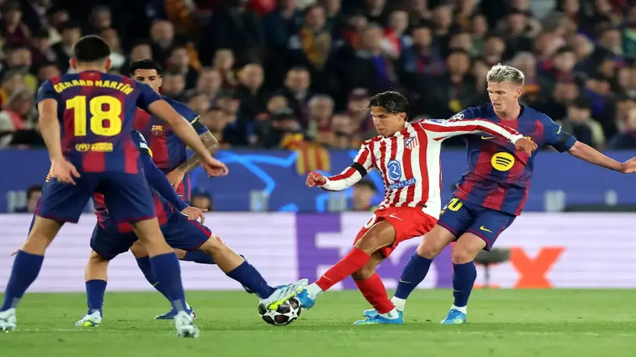 أهداف ونتيجة مباراة برشلونة وأتلتيكو مدريد في ربع نهائي دوري أبطال أوروبا